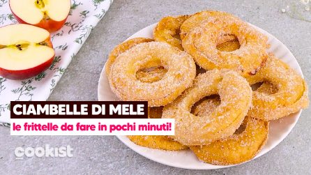 Ciambelle di mele: le frittelle da fare in pochi minuti!