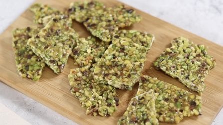 Croccante al pistacchio: la ricetta facile, veloce e buonissima