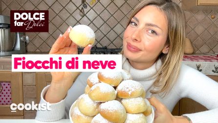 Fiocchi di neve: come fare a casa le soffici briochine ripiene di crema di ricotta!