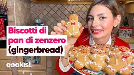 Biscotti di pan di zenzero: la ricetta facile degli omini di pan di zenzero natalizi (Gingerbread)