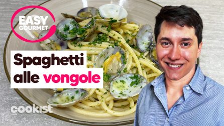 Spaghetti alle vongole: la ricetta velocissima di Michele per farli cremosi come al ristorante