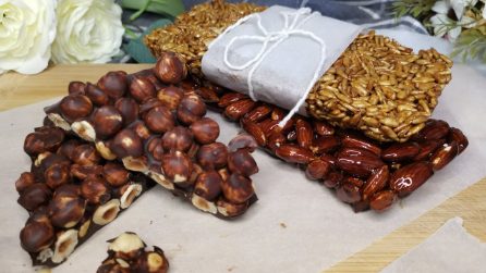 Barrette miste e golose: la ricette per averle pronte in 3 minuti