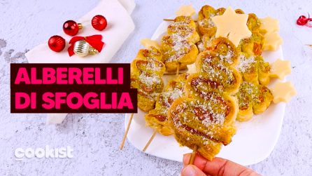 Alberelli di Natale di pasta sfoglia: sfiziosi e divertenti da preparare!