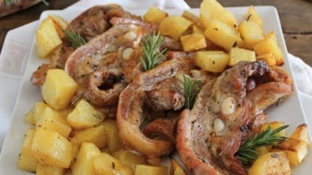 Petto di vitella al forno con patate: la ricetta del secondo piatto saporito