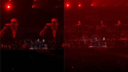 Piero Pelù parla contro la violenza sulle donne al concerto di Elodie