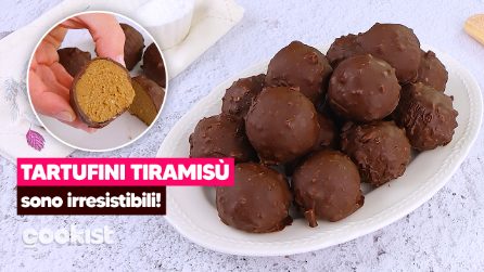 Tartufini tiramisù: non potrai resistere!