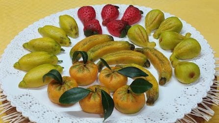 Frutta Martorana fatta a mano: il gustoso dolce siciliano da provare