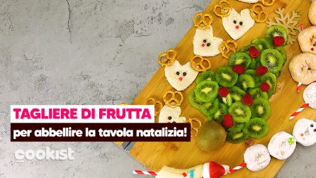 Come abbellire la tua tavola natalizia con questo fantastico tagliere di frutta!
