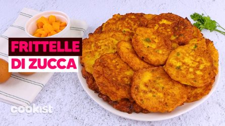 Frittelle di zucca: la ricetta velocissima e gustosa!