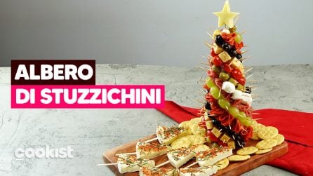 Albero di stuzzichini: l'antipasto facile e sfizioso per le feste di Natale!
