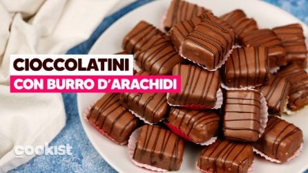 Cioccolatini ripieni con burro d’arachidi: deliziosi e bellissimi anche da regalare!