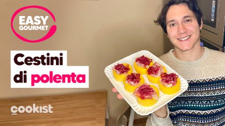 Cestini di polenta: l'antipasto facile e sfizioso che non vedrai l'ora di preparare!
