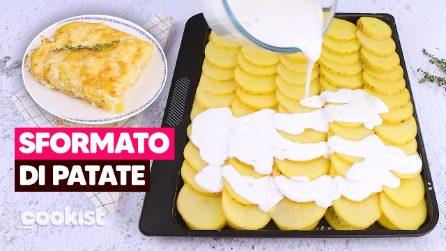Sformato di patate cremoso con la panna: un'idea facile e saporita per una cena da leccarsi i baffi