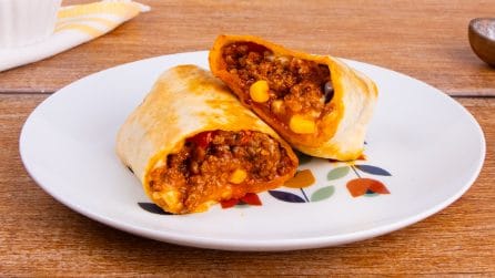 Burrito: easy and tasty to make at home!