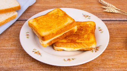 Toast al formaggio (Grilled cheese sandwich): la sfiziosa ricetta americana!