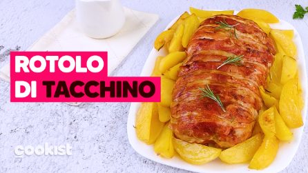 Per mettere tutti d’accordo a cena prepara il rotolo di tacchino ripieno!