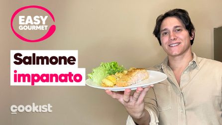 Salmone impanato al forno: la ricetta facilissima per farlo gratinato con una crosticina croccante