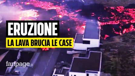 In Islanda la lava brucia le case: ora si teme per un gregge di pecore rimasto intrappolato