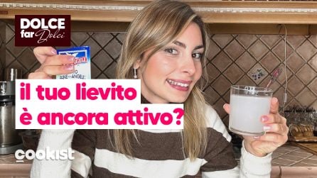 Come capire se il lievito per dolci è ancora attivo