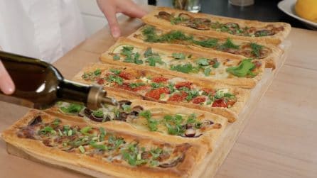 Lingue di sfoglia miste: la ricetta per un aperitivo veloce e gustosissimo