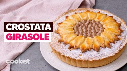 Crostata girasole: scenografica e molto golosa!