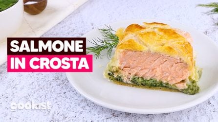 Salmone in crosta con spinaci: il secondo piatto super delizioso!