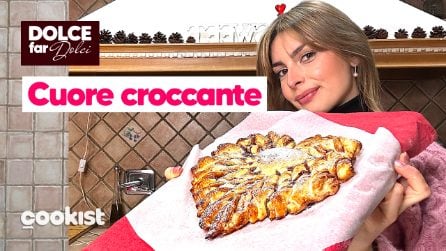 Cuore di pasta sfoglia e confettura: l'idea facile e golosa per S.Valentino