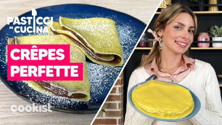 Crêpes: la ricetta per farle dolci e salate elastiche e senza grumi (impasto base con 3 ingredienti)