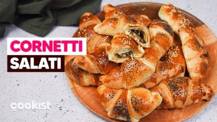 Cornetti salati: puoi prepararli in tanti gusti tutti deliziosi!