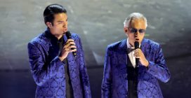 L'esibizione di Andrea e Matteo Bocelli agli Oscar 2024 con "Con te partirò / Time to say Goodbye"