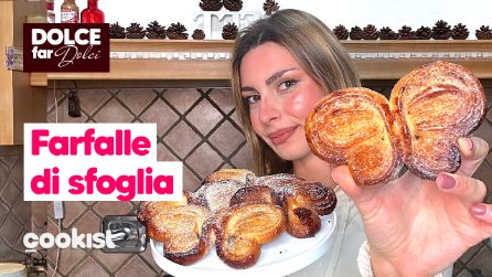 Farfalle di pasta sfoglia: facili e super sfiziose