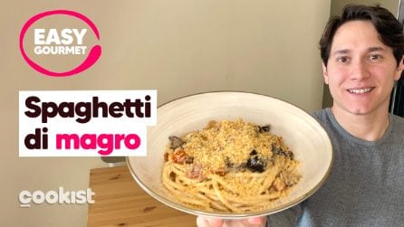 Spaghetti di magro: il primo piatto facile ed economico che ti conquisterà