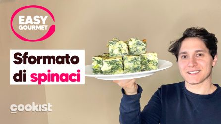 Sformato di spinaci e mozzarella: una ricetta perfetta per una cena sfiziosa