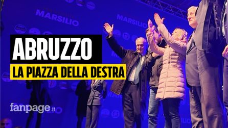Abruzzo, tra i sostenitori di Marsilio: "Vince il centrodestra, qua non arriva il vento di Sardegna"