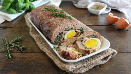 Polpettone pasqualino: la ricetta del gustoso secondo piatto