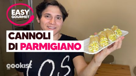 Cannoli di parmigiano: l'antipasto facile e sfizioso perfetto per ogni occasione!