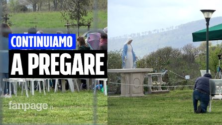 Madonna di Trevignano, i fedeli sfidano il vescovo: "Noi continuiamo a pregare qui"