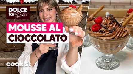 Mousse al cioccolato: la ricetta semplice di Melissa (senza uova e pronta in pochi minuti!)