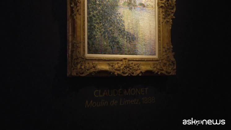 "Le moulin de Limetz", un raro dipinto di Monet all'asta a New York