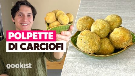 Polpette di carciofi: croccanti fuori e cremose dentro