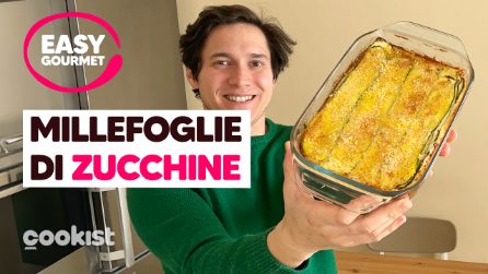 Millefoglie di zucchine pronta in pochi minuti: VELOCE E SAPORITA! 😍