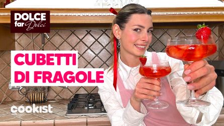 Cubetti di ghiaccio alle fragole: l'IDEA FACILE E ORIGINALE per servire i tuoi drink 🍓
