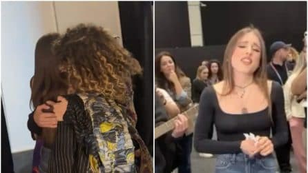 Le lacrime di Angelina Mango dopo avere cantato Imagine all’Eurovision 2024, perché la cantante è scappata