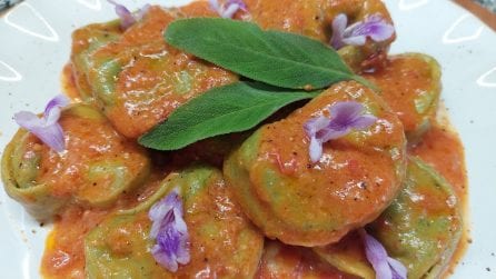 Tortelli verdi alle ortiche e ricotta: un piatto originale e davvero saporito