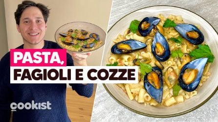 Pasta fagioli e cozze: il primo piatto saporito e goloso