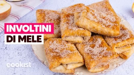 INVOLTINI DI MELE IN 5 MINUTI: la ricetta golosa e veloce 🍎