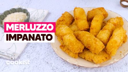MERLUZZO IMAPANATO E FRITTO: come farlo super CROCCANTE e tenero dentro! 🤤