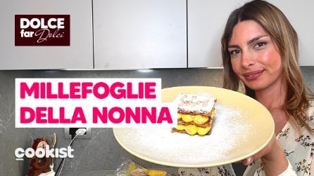 MILLEFOGLIE DELLA NONNA: il dolcetto facile e goloso pronto in pochi minuti 💛