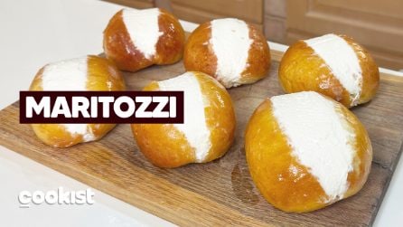 MARITOZZI con la panna: SOFFICI COME QUELLI DELLA PASTICCERIA 💛
