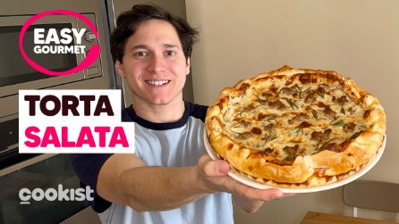 TORTA SALATA con la pasta sfoglia: l'IDEA FACILE E VELOCE per una CENA SFIZIOSA 😍